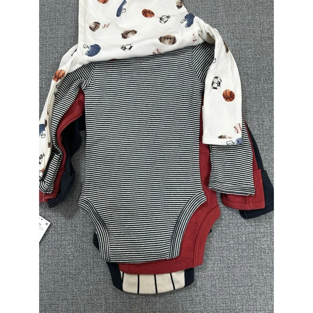Carter's Boy Onsies 4 pack Brand NEW w/TAGS, 3 months Baseball Football Sports